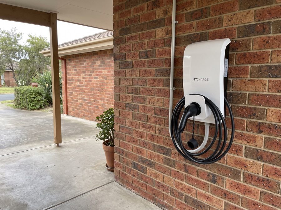 EV charger installation